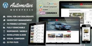 Automotive v13.3.3 – Car Dealership Business WordPress Theme