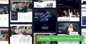 Avante v3.0.0 – Business Consulting WordPress