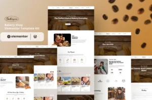 Bakery.co – Bakery Shop Elementor Template Kit