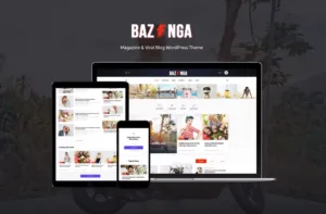 Bazinga – Viral Blog WordPress Theme 1.1.6