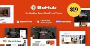 BeHub | Coworking Space WordPress Theme 1.0.0