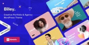 Billey v2.1.2 – Creative Portfolio & Agency WordPress Theme