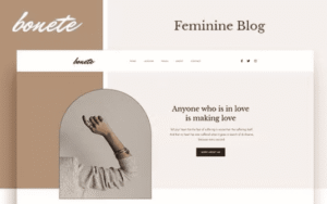 Bonete – Feminine Blog Elementor Template Kit