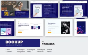 Bookup | Book Store Elementor Template Kit