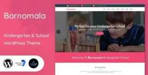 Bornomala – Kindergarten & School WordPress Theme 1.7