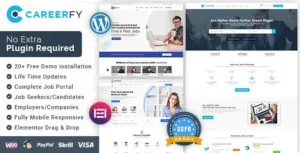 Careerfy v10.0.1 – Job Board WordPress Theme