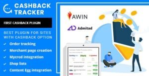 Cashback Tracker Pro v2.6.4 – WordPress Plugin