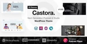 Castora – Podcast WordPress Theme 1.0.4