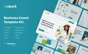 Ccoach | Business Coach Elementor Template Kit