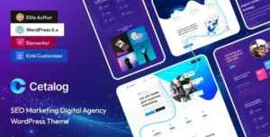 Cetalog – Marketing & SEO Agency WordPress Theme 1.0.2