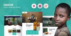 Chariton – NonProfit Charity WordPress Theme 2.0.1