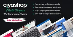 CiyaShop v4.20.1 – Responsive Multi-Purpose WooCommerce WordPress Theme