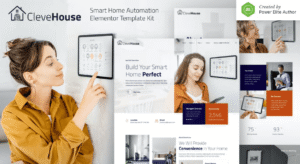 Clevehouse – Smart Home Automation Elementor Template Kit