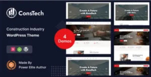 Constech – Construction WordPress Theme 1.0