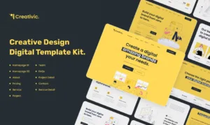 Creativic – Creative Agency Elementor Template Kit