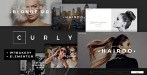 Curly v3.3 – A Stylish Theme for Hairdressers and Hair Salons