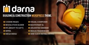Darna v1.4.2 – Building & Construction WordPress Theme