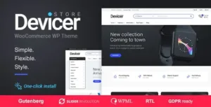 Devicer v1.2.4 – Electronics, Mobile & Tech Store WordPress Theme