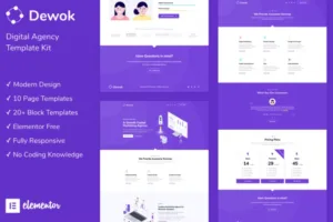 Dewok – Digital Agency Template Kit