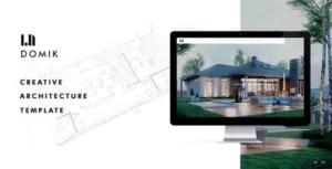 Domik – Creative Responsive Architecture WordPress Theme 3.0.5