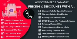 WooCommerce Dynamic Pricing & Discounts with AI v3.0.1