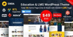 Eikra v4.4.19 – Education WordPress Theme