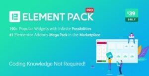 Element Pack v8.0.3 – Addon for Elementor Page Builder WordPress Plugin