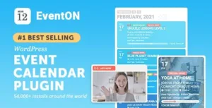 EventON v4.9.10 (+Addons) – WordPress Event Calendar Plugin