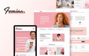 Femina – Feminine Business Elementor Template Kit
