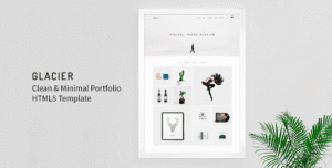 Glacier – Minimal WordPress Portfolio Theme 5.0.0