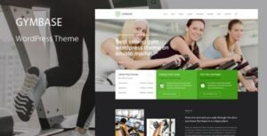 GymBase v15.7 – Gym Fitness WordPress Theme