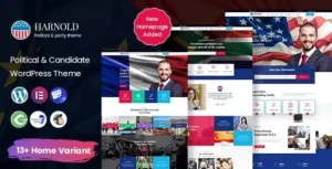 Harnold – Political WordPress Theme 1.0.6