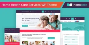 Home Health Care, Medical Care WordPress Theme – NanoCare 1.1.6