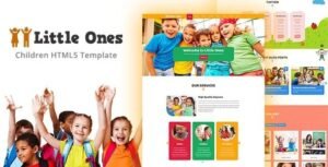Little Ones – One Page Children/Daycare WordPress Theme 1.0
