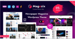 Magezix – Newspaper & Magazine WordPress Theme 1.0.4