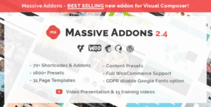Massive Addons for WPBakery Page Builder v2.4.8