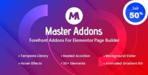 Master Addons Pro for Elementor v2.0.7.6