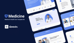 Medisine – Medical Elementor Template Kit