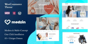 Medzin – Multipurpose Medical WooCommerce WordPress Theme 1.0.4