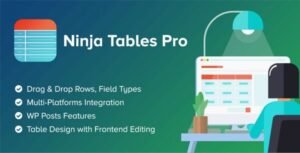 Ninja Tables Pro v5.0.20 – The Fastest and Most Diverse WP DataTables Plugin