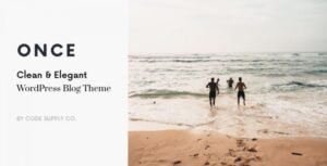 Once v1.2.2 – Clean & Elegant WordPress Blog Theme