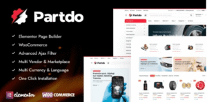 Partdo v1.3.7 – Auto Parts and Tools Shop WooCommerce Theme