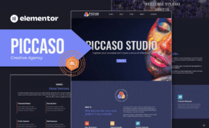Piccaso – Photography Elementor Template Kit