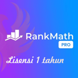 [Lisensi Original / Resmi] Rank Math Pro lisensi key 1 Tahun