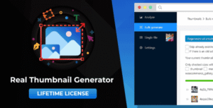 WordPress Real Thumbnail Generator v2.6.109 – Efficiently force regenerate thumbnails in bulk (or single)
