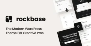 Rockbase v1.2.1 – The Modern WordPress Theme For Creative Pros