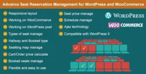 Advance Seat Reservation Management for WooCommerce v3.1