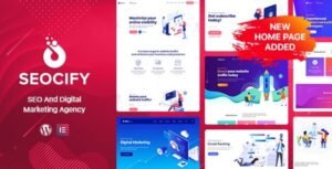 Seocify v3.8 – SEO Digital Marketing Agency WordPress Theme