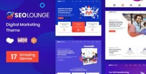 SEO Lounge v4.0.5 – Digital Marketing Theme