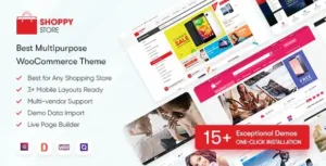 ShoppyStore v3.7.20 – Multipurpose Elementor WooCommerce WordPress Theme